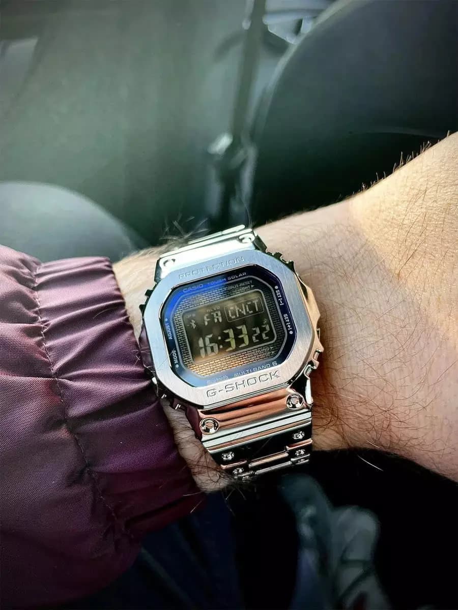 ساعت مچی مردانه کاسیو جی شاک مدل GMW-B5000D-2DR اورجینال — تصویر ۳