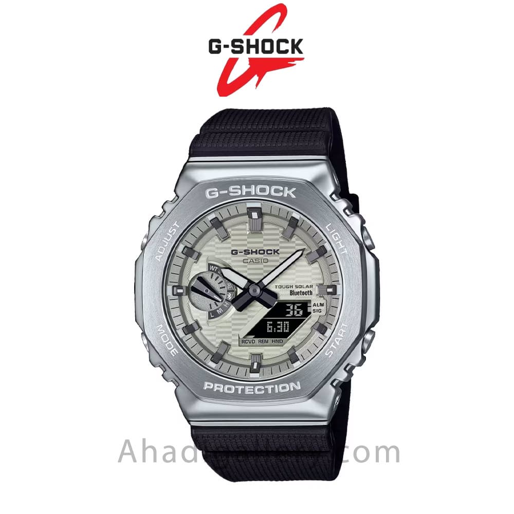 ساعت مچی مردانه کاسیو جی شاک مدل GBM-2100A-8BDR اورجینال — تصویر ۱۰