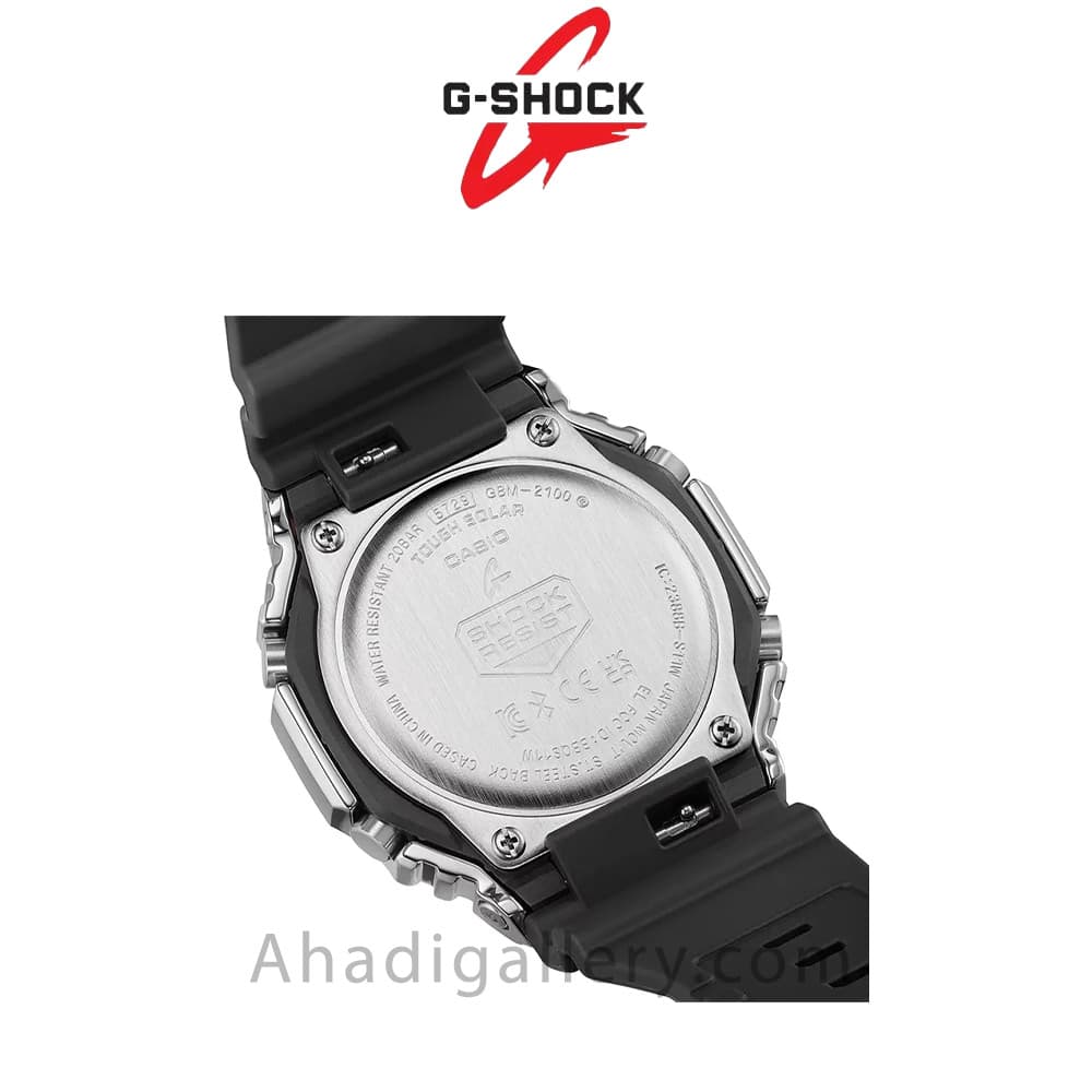 ساعت مچی مردانه کاسیو جی شاک مدل GBM-2100A-8BDR اورجینال — تصویر ۱۱