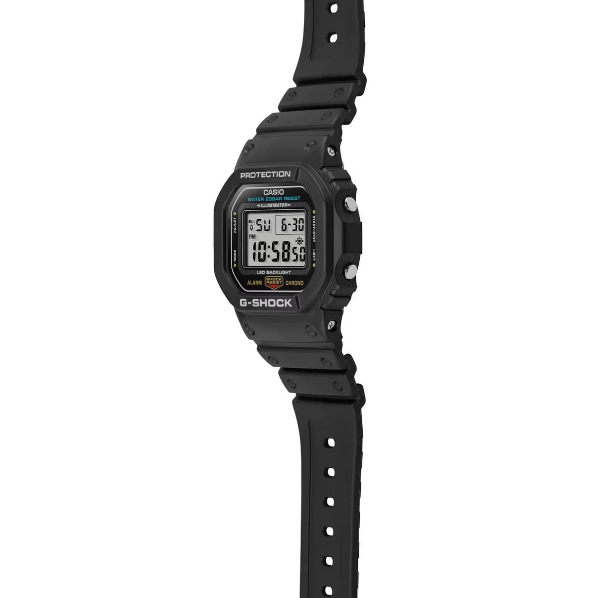 ساعت مچی مردانه کاسیو جی شاک مدل DW-5600E-1VDF اورجینال — تصویر ۹