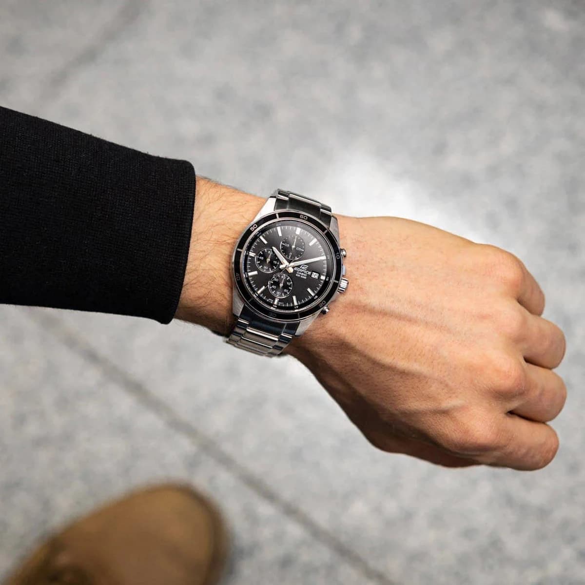 ساعت مچی مردانه کاسیو ادیفایس مدل EFR-526D-1AVUDF اورجینال — تصویر ۴