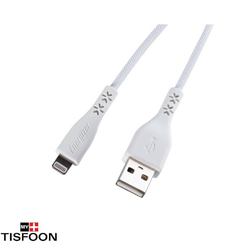 کابل انرجایزر Lightning مدل LW WHITE — تصویر ۴