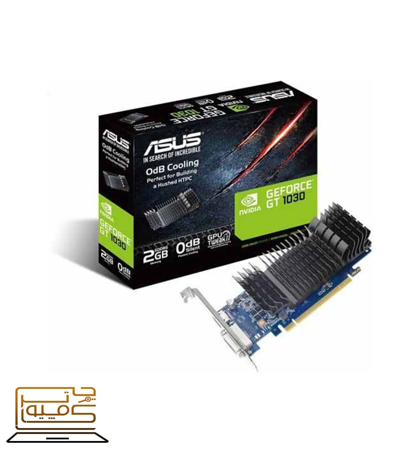گرافیک ایسوس ASUS GT 1030 BRK 2GB D5