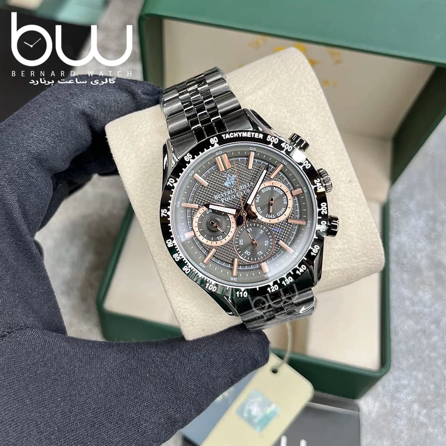 ساعت مچی عقربه‌ای مردانه بورلی هیلز پولو مدل BP3316X.060 — تصویر ۶