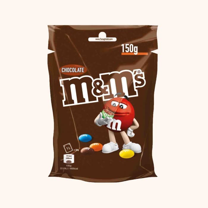 دراژه شکلاتی M&M’s وزن 150 گرم — تصویر ۳