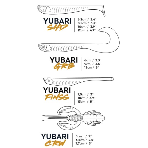 طعمه ماهیگیری کاپرلان مدل Yubari SHD 62 — تصویر ۶