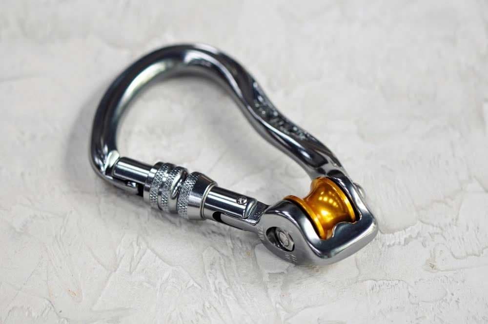 کارابین قرقره دار پیچی کایلاس مدل ROTA SG PULLEY CARABINER — تصویر ۶