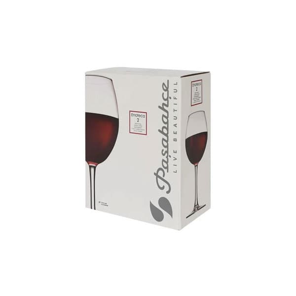 لیوان پایه دار 440 سی سی پاشاباغچه مدل ENOTECA بسته 2 عددی کد 44728 — تصویر ۳