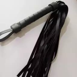 شلاق دست ساز ریش ریش 50 سانتی سوارکاری — تصویر ۲