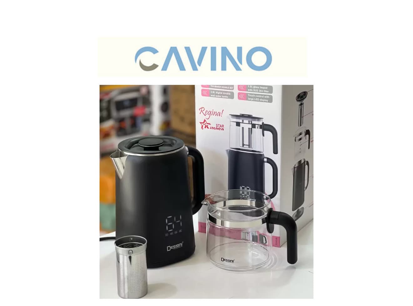 چای ساز روی هم دسینی مدل KD-2800 — تصویر ۸
