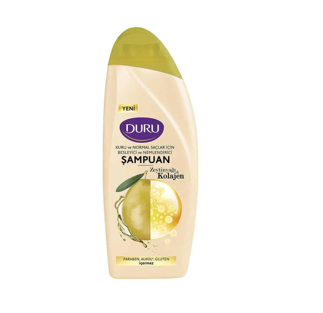 شامپو مغذی و مرطوب کننده دورو حاوی روغن زیتون و کلاژن مناسب موهای معمولی و خشک 500 میل — تصویر ۴