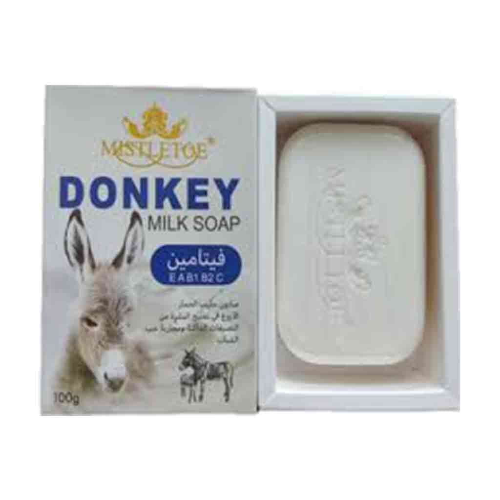 صابون شیر الاغ Mistletoe وزن 100 گرم — تصویر ۴