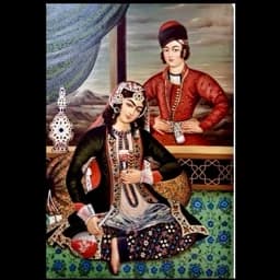 تابلو نقاشی ایرانی. تابلو رنگ روغن. تابلو نقاشی اصیل قدیم ایران. تابلو نقاشی رنگ روغن. سفارش نقاشی. تابلو هدیه — تصویر ۲