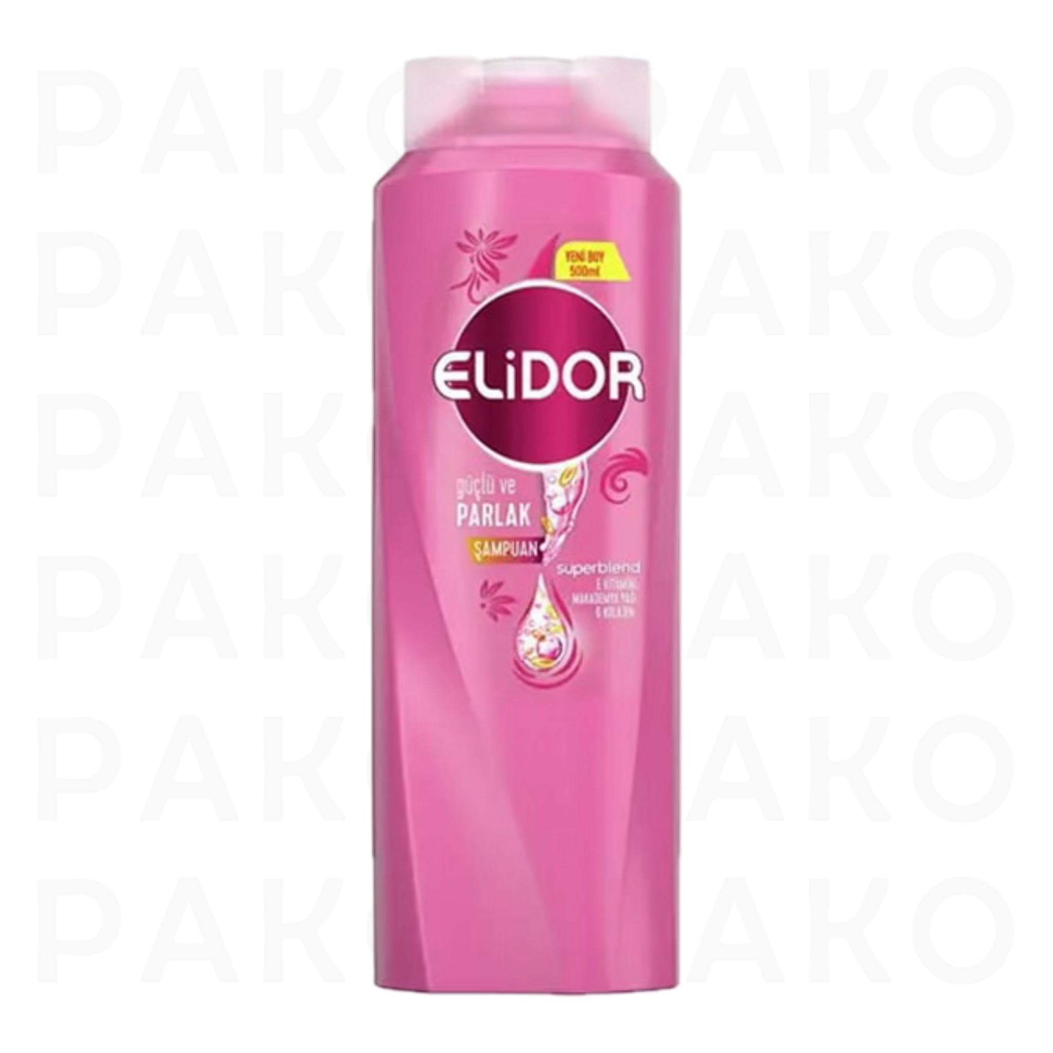 شامپو سر 2 در 1 الیدور حاوی ویتامین E، روغن ماکادمیا و کلاژن 400 میل — تصویر ۵