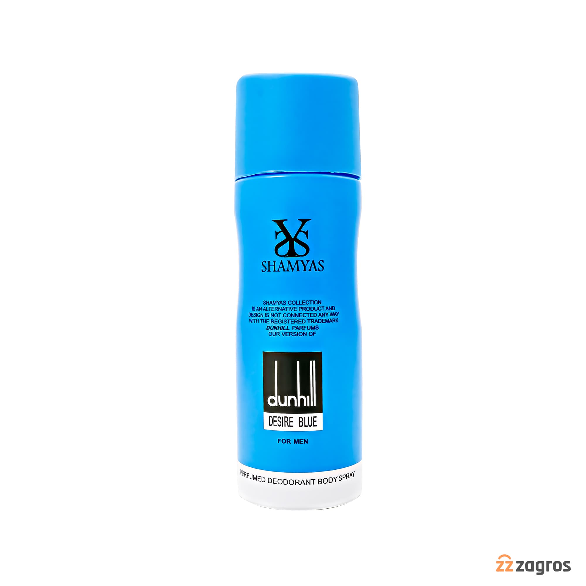 اسپری خوشبو کننده بدن دئودورانت مردانه شمیاس مدل Dunhill Desire Blue حجم 200 میل — تصویر ۲