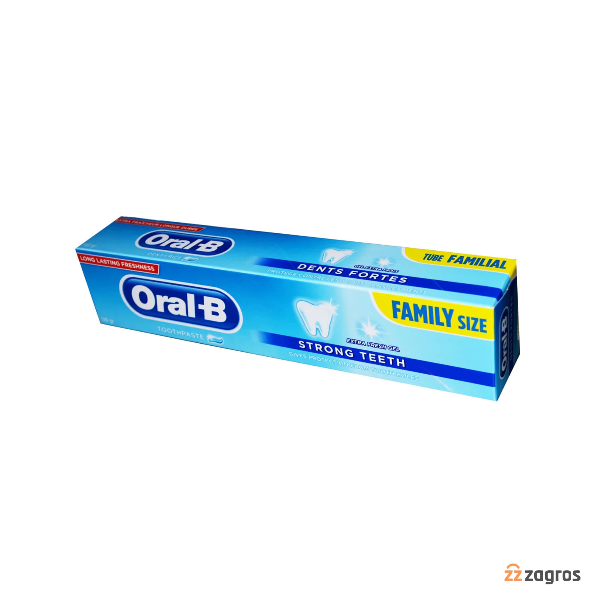 خمیر دندان اورال بی سری Strong Teeth با طعم نعناع طراوت بخش 140 گرم — تصویر ۴