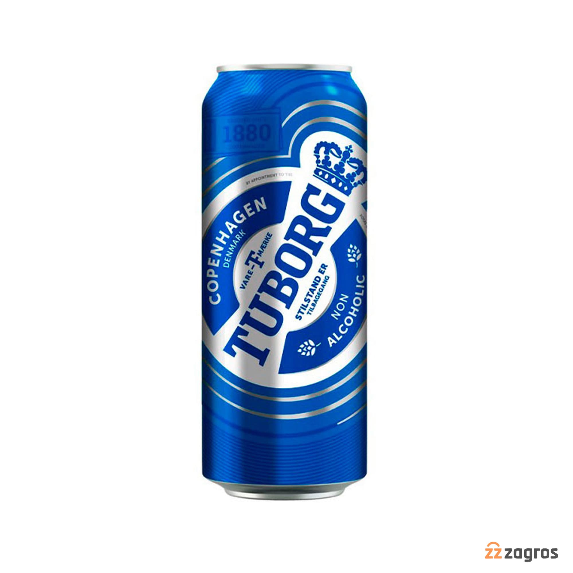 آبجو بدون الکل توبورگ Tuborg حجم 450 میل — تصویر ۲
