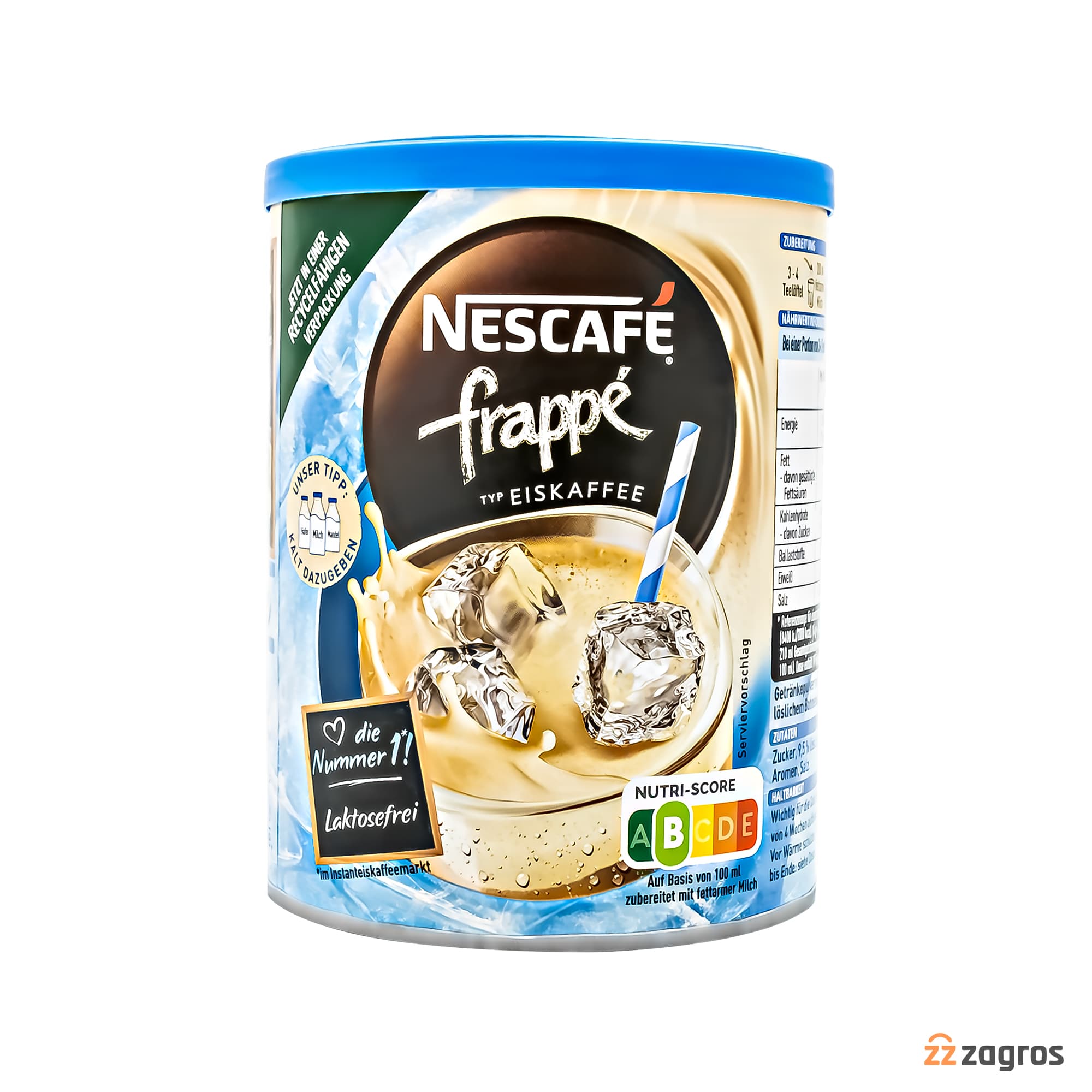 آیس کافی نسکافه مدل Frappe وزن 275 گرم