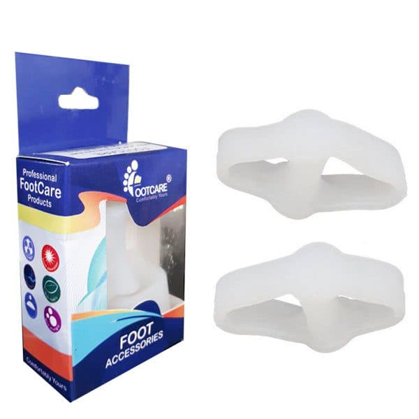 فاصله دهنده سیلیکونی دو انگشتی فوت کر مدل FOOTCARE SILICONE GEL BUNION TOE SEPERATOR S-013 — تصویر ۶