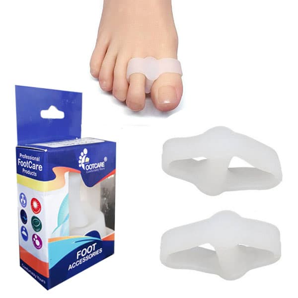 فاصله دهنده سیلیکونی دو انگشتی فوت کر مدل FOOTCARE SILICONE GEL BUNION TOE SEPERATOR S-013 — تصویر ۷