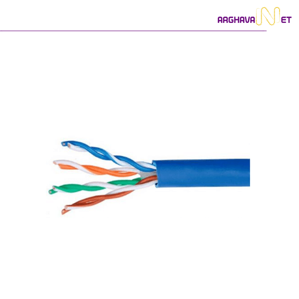 کابل شبکه لگراند Cat6 UTP CCA روکش PVC حلقه 305 متری