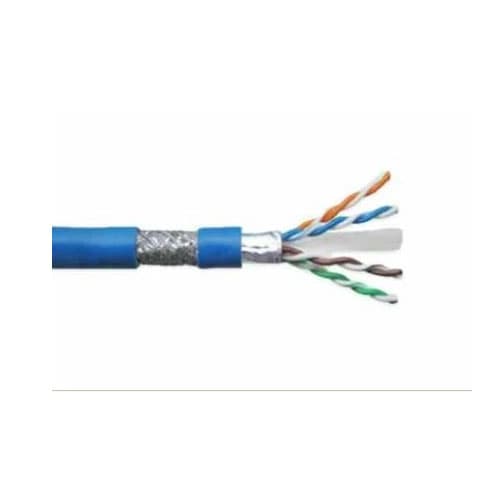کابل شبکه لگراند Cat6 SFTP CCA روکش PVC حلقه 500 متری آلومینیوم روکش مس — تصویر ۳