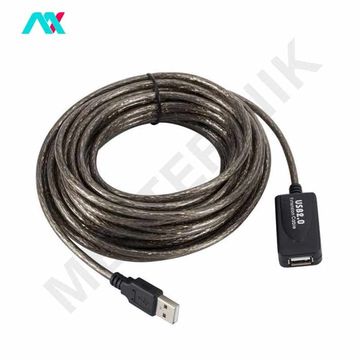 کابل افزایش طول USB2.0 برددار طول 10 متر — تصویر ۳