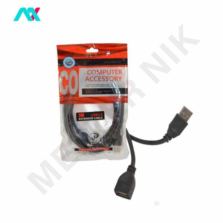 کابل افزایش طول USB2.0 ایکسپی XP طول 3 متر — تصویر ۳