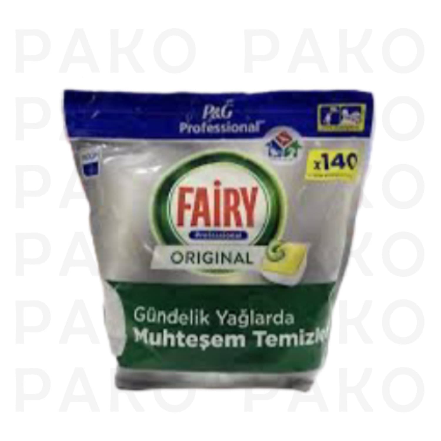 قرص ماشین ظرفشویی فیری مدل Original Hepsi Bir Arada با رایحه لیمو بسته 140 عددی — تصویر ۳