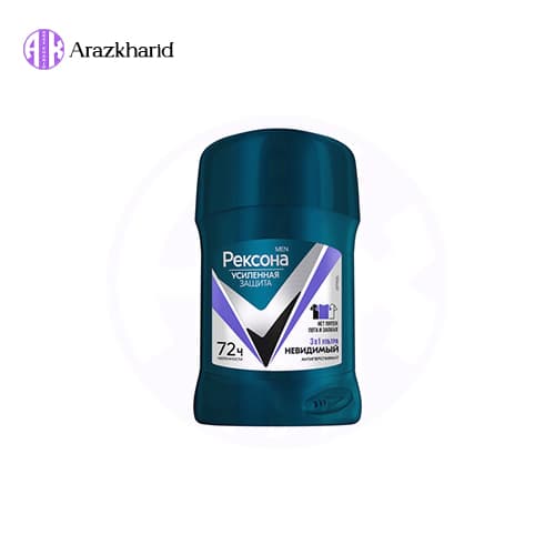 استیک ضد تعریق مردانه 3 در 1 رکسونا مدل Ultra Invisible حجم 50 میل — تصویر ۳