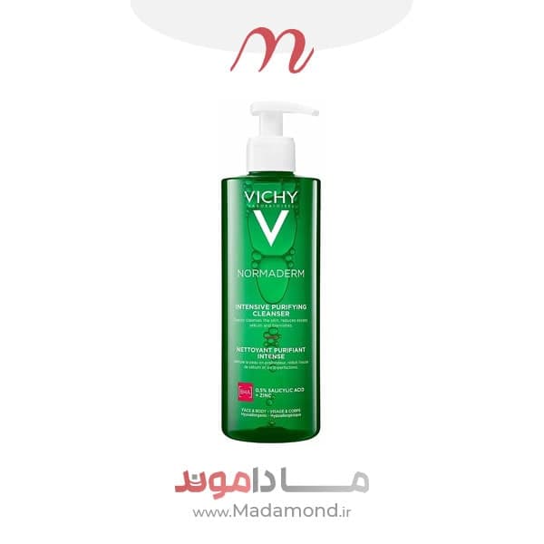 ژل شستشوی صورت تصفیه کننده نورمادرم ویشی مدل Phytosolution مناسب پوست چرب و حساس 400 میل — تصویر ۱۲