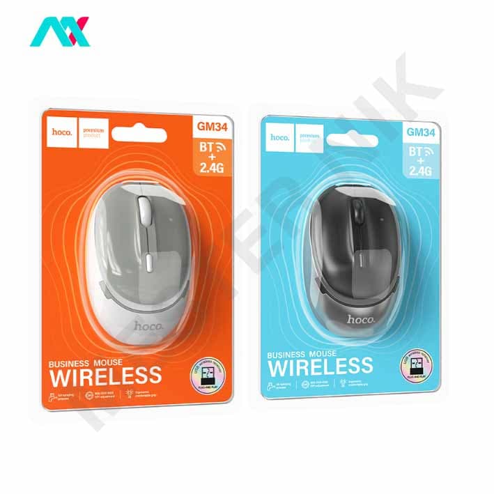 ماوس بی‌سیم و بلوتوثی هوکو مدل GM34 — تصویر ۹