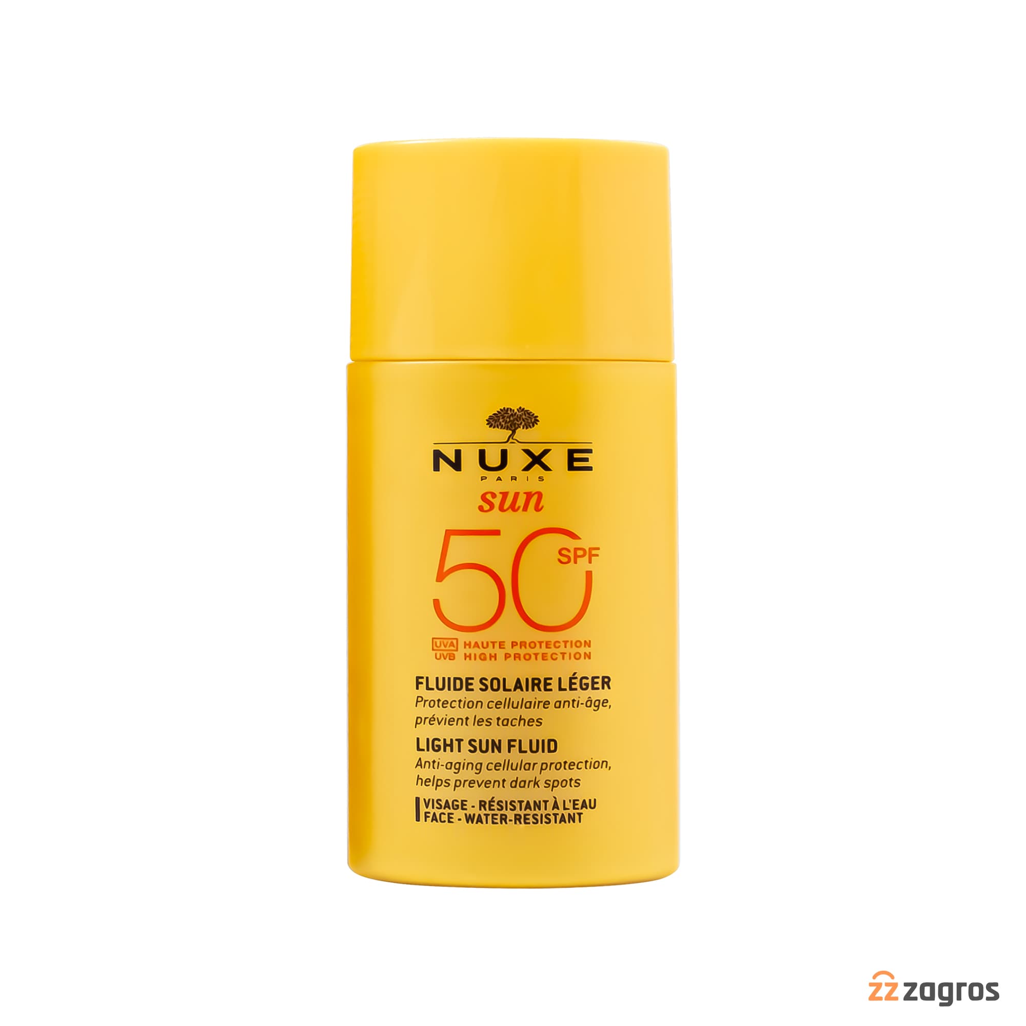 فلوئید ضد آفتاب ضد لک نوکس با SPF50 بی رنگ مناسب پوست معمولی تا مختلط 50 میل — تصویر ۱۰