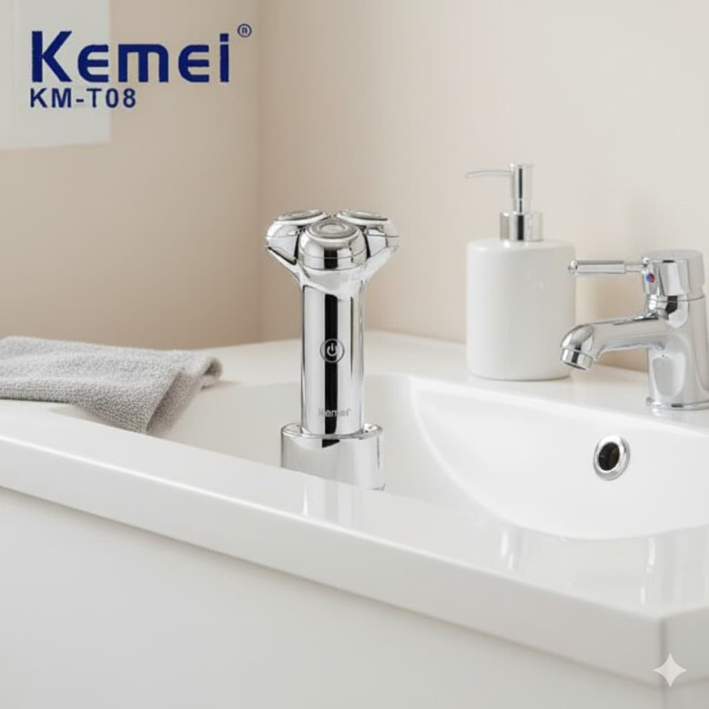 ریش تراش کیمی مدل KM-T08 — تصویر ۸