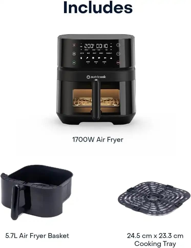 سرخ کن نوتریکوک Nutricook Air Fryer AF357V — تصویر ۴