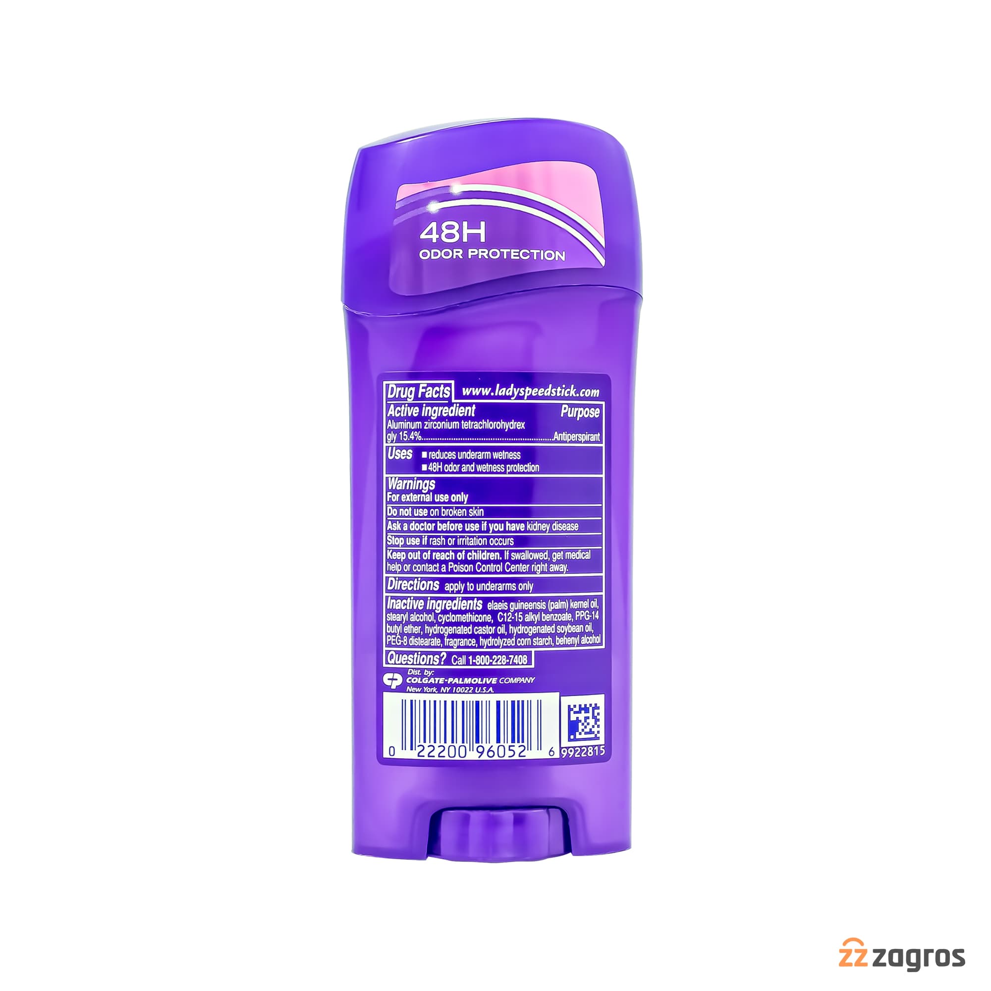 استیک ضد تعریق و دئودورانت زنانه لیدی اسپید استیک مدل Invisible Dry Power Wild Freesia وزن 65 گرم — تصویر ۶