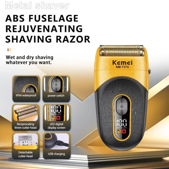 شیور ریش تراش کیمی مدل KEMEI KM-T370