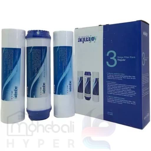 سری فیلترهای پیش تصفیه 3 عددی ساده آکوآجوی