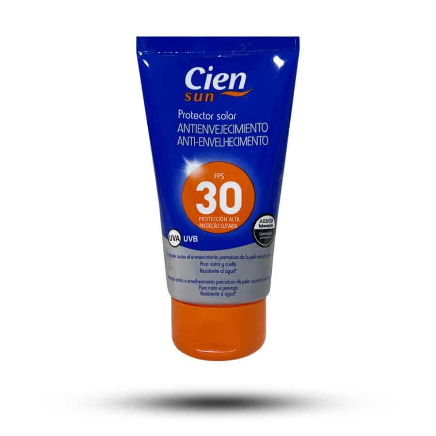کرم ضد آفتاب ضد پیری Cien حاوی SPF30 بی رنگ 75 میل — تصویر ۵