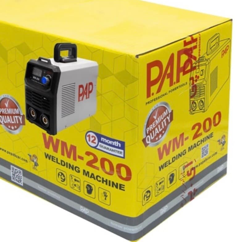 اینورتر جوشکاری پی ای پی 200 آمپر مدل WM-200 — تصویر ۱۲