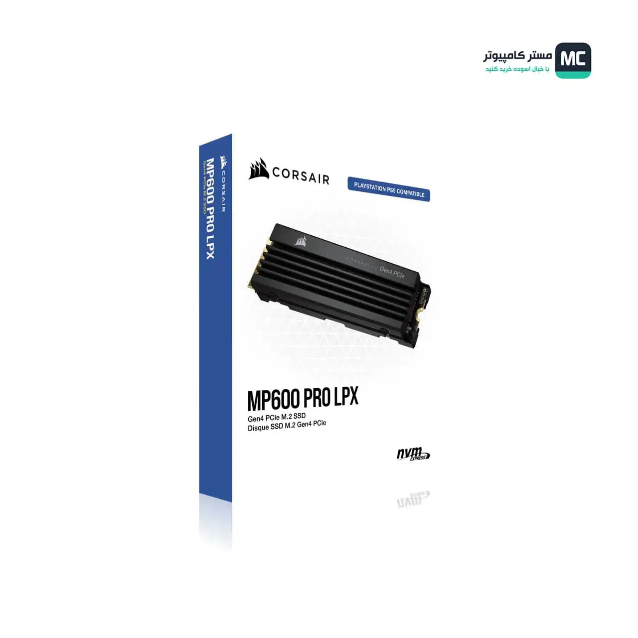 حافظه اس اس دی کورسیر MP600 PRO LPX 500GB With Heatsink — تصویر ۹