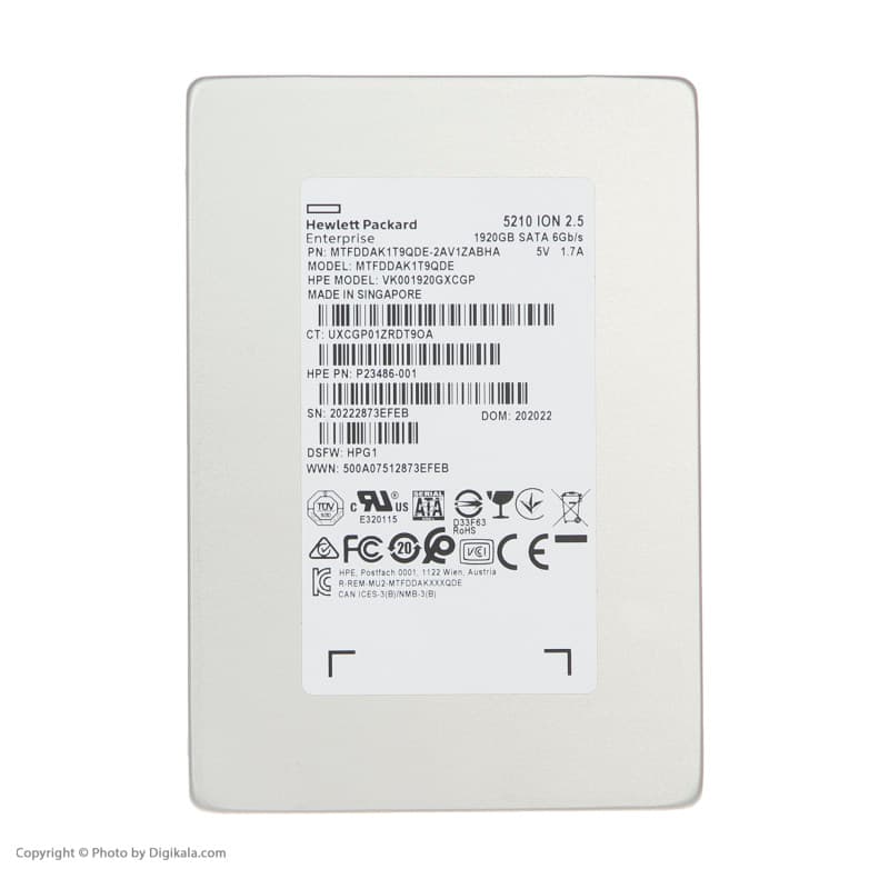 اس اس دی اچ پی SSD HP 1920GB MTFDDAK1T9QDE