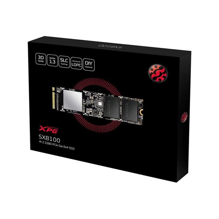 اس اس دی ای دیتا SSD ADATA SX8100 512GB M.2 XPG 2280 — تصویر ۲
