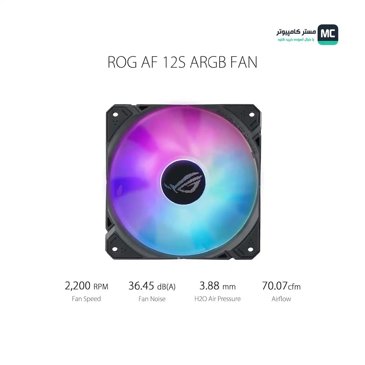 خنک کننده ایسوس مدل ROG RYUO III 360 ARGB (درحدنو) — تصویر ۹