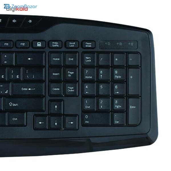 کیبورد گرین مدل GK-501 با حروف فارسی — تصویر ۹