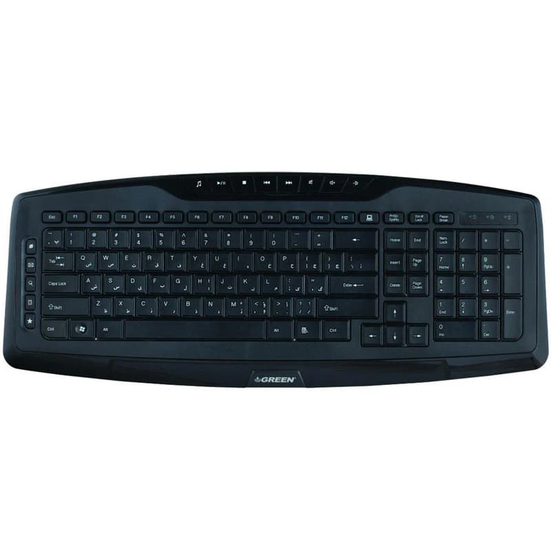 کیبورد گرین مدل GK-501 با حروف فارسی — تصویر ۶