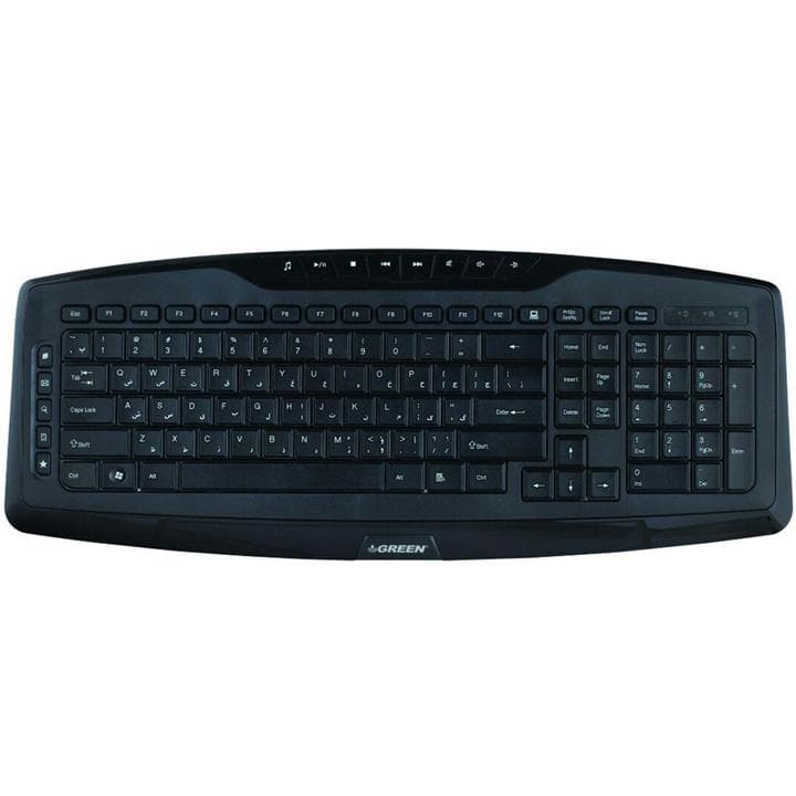 کیبورد گرین مدل GK-501 با حروف فارسی — تصویر ۲