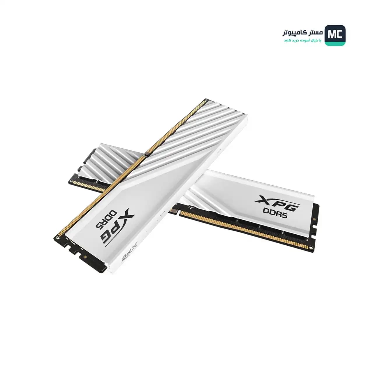رم ای دیتا XPG LANCER BLADE 32GB 16GB×2 5600MHz DDR5 WHITE — تصویر ۳