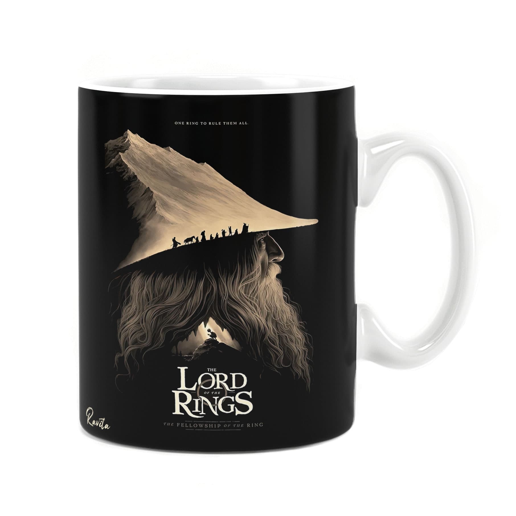 ماگ حرارتی راویتا طرح ارباب حلقه ها – Lord of The Rings کد 3712 — تصویر ۹