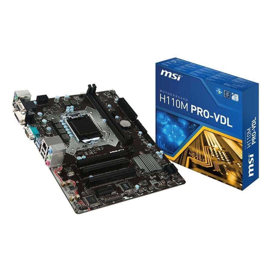 مادربرد ام اس آی MOTHERBOARD MSI H110M PRO-VD-L — تصویر ۲